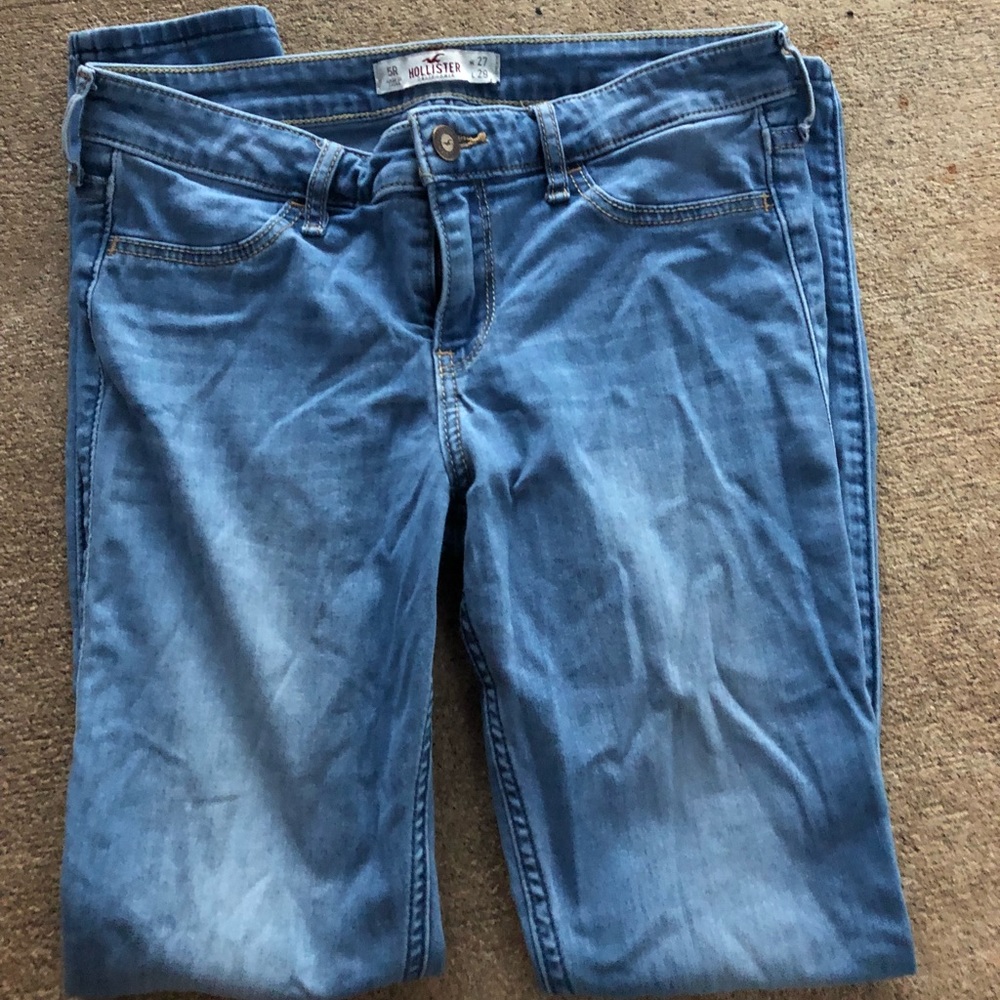 light blue jeans